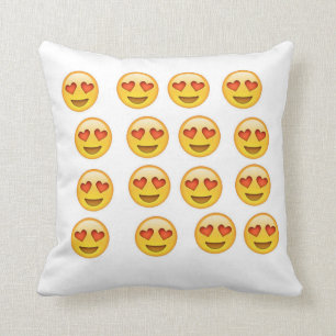 Almohada del amor de la emoji