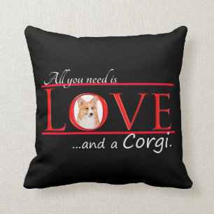 Almohada del amor del Corgi
