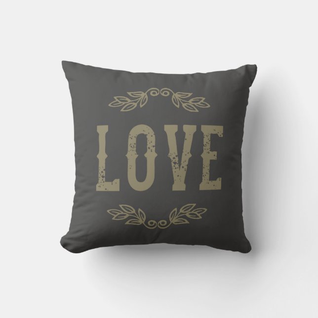 Almohada del "amor" del país (Anverso)