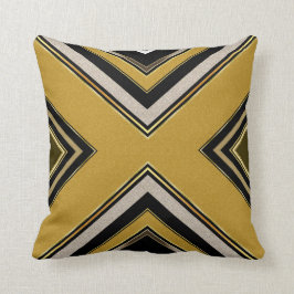 almohada del amortiguador del oro del negro del