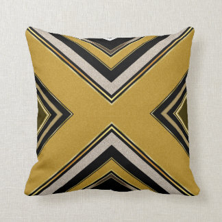 almohada del amortiguador del oro del negro del