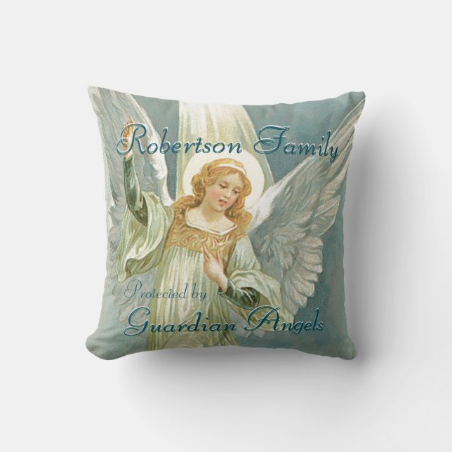 Almohada del ángel de guarda (Anverso)