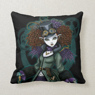 Almohada del ángel del vampiro de Steampunk del