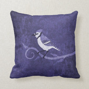 Almohada del arrendajo azul