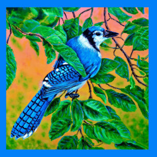 Cojines Pajaros Del Arrendajo Azul Zazzle Es