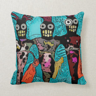 Almohada del arte de las muñecas del vudú