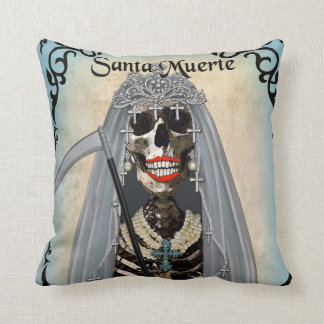 Almohada del arte de Santa Muerte