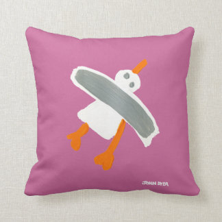 Almohada del arte: Gaviota el tintóreo de Juan