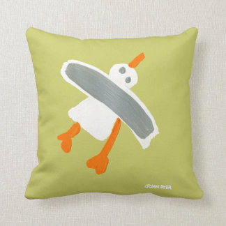 Almohada del arte: Gaviota el tintóreo de Juan