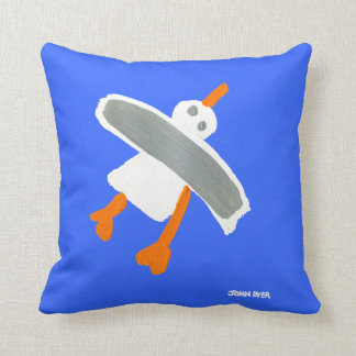 Almohada del arte: Gaviota el tintóreo de Juan