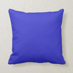 almohada del azul de la púrpura real del