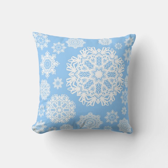 Almohada del azul de Winterland (Anverso)