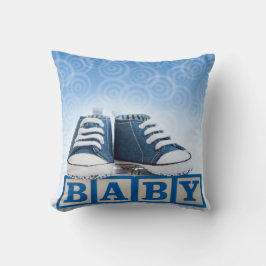 ALMOHADA DEL AZUL DEL BEBÉ