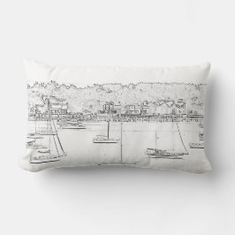 Almohada del barco de vela