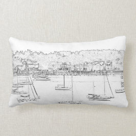 Almohada del barco de vela
