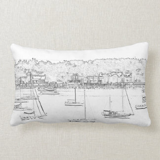 Almohada del barco de vela