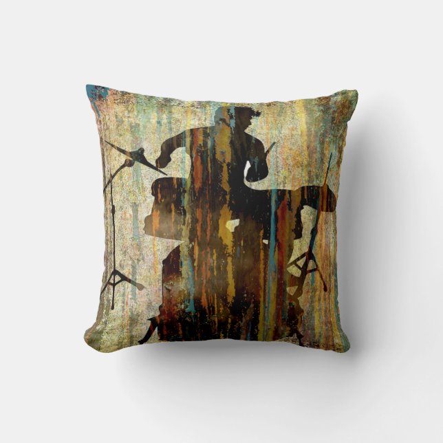 Almohada del batería, Copyright Karen J Williams (Anverso)
