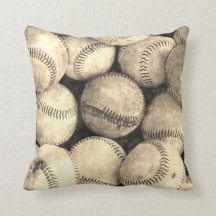 Almohada del béisbol del vintage