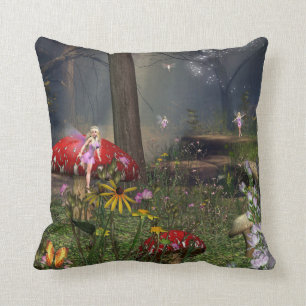 Almohada del bosque de hadas