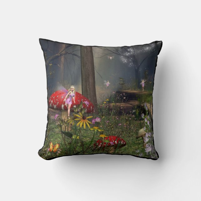 Almohada del bosque de hadas (Anverso)