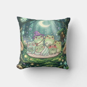 Almohada del Bosque de Rana a la Luz de la Luna
