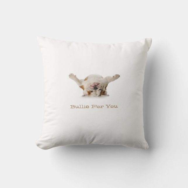 Almohada del bulldog (Anverso)