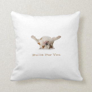 Almohada del bulldog