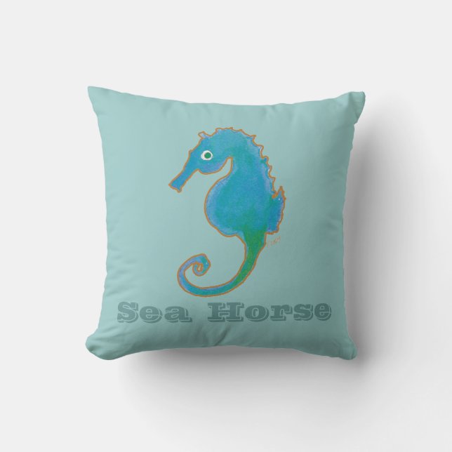 Almohada del caballo de mar (Anverso)