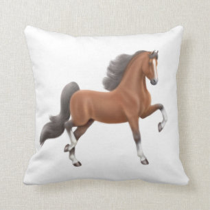 Almohada del caballo de Saddlebred del americano