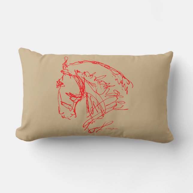 Almohada del caballo del Dressage (Anverso)