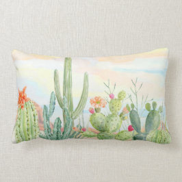 Almohada del cactus del sudoeste