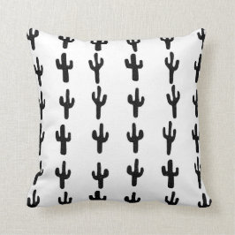 almohada del cactus - diseño moderno del sudoeste