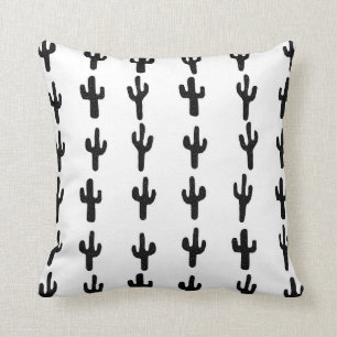 almohada del cactus - diseño moderno del sudoeste