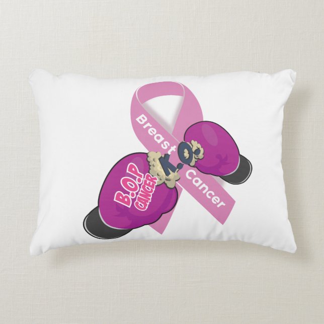Almohada del cáncer de pecho del CÁNCER del BOP (Anverso)