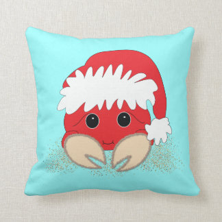 Almohada del cangrejo de Santa del navidad