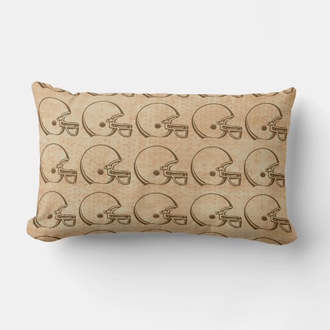 Almohada del casco de fútbol americano del tema de (Anverso)