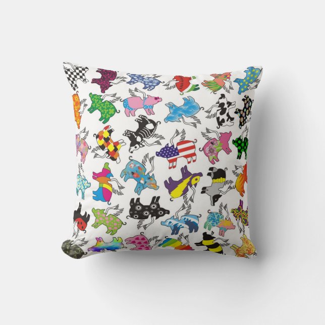 Almohada del cerdo del vuelo (Anverso)