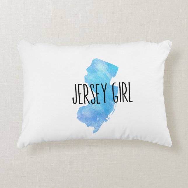 Almohada del chica del jersey (Anverso)