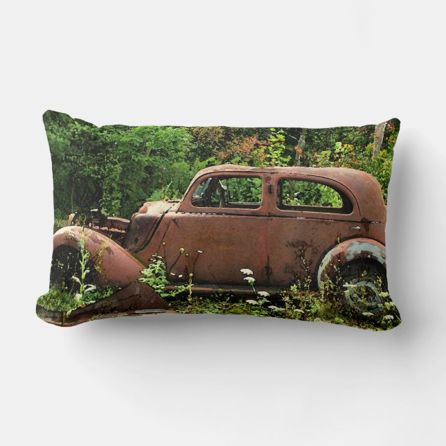 Almohada del coche antiguo (Anverso)