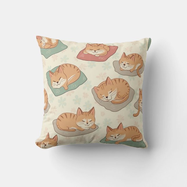 almohada del cojín del gato (Anverso)