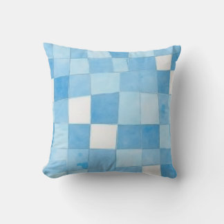 almohada del cojín del pettern de revisión diverti