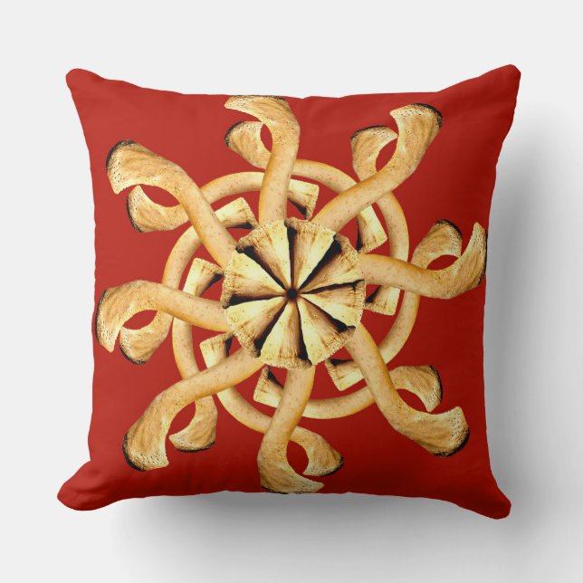 Almohada del copo de nieve de la clavícula (Anverso)
