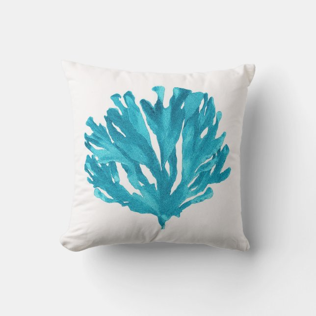 Almohada del coral de la turquesa (Anverso)