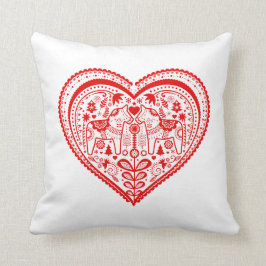 Almohada del corazón de Dala