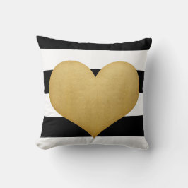Almohada del corazón de oro