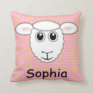 Almohada del cordero de las ovejas de los niños