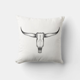 Almohada del cráneo de Texas Longhorn