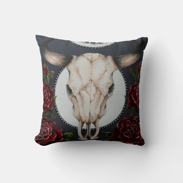 Almohada del cráneo del buey (Anverso)