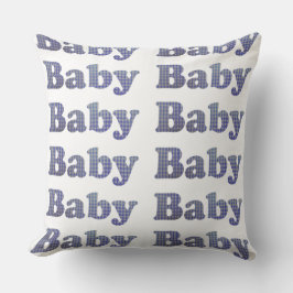 Almohada del cuarto de niños de la guinga de los