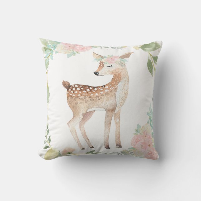 Almohada del cuarto de niños de la niña de Rubor (Anverso)
